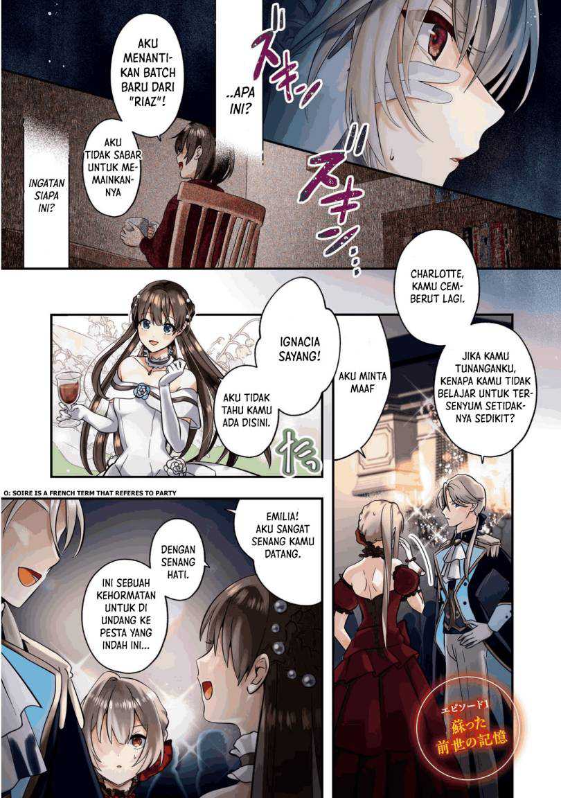 Baca Manga Kaifukushoku no Akuyaku Reijou Chapter 1 Gambar 2