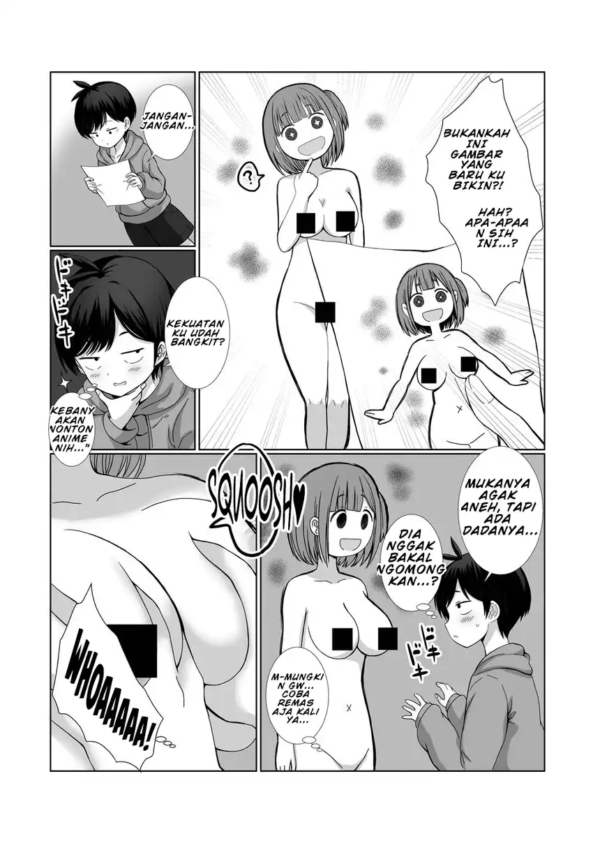 Kaita Mono o Jittaika Suru Nouryoku de Motenai Ore ga Harem Seikatsu Chapter 1 Gambar 12