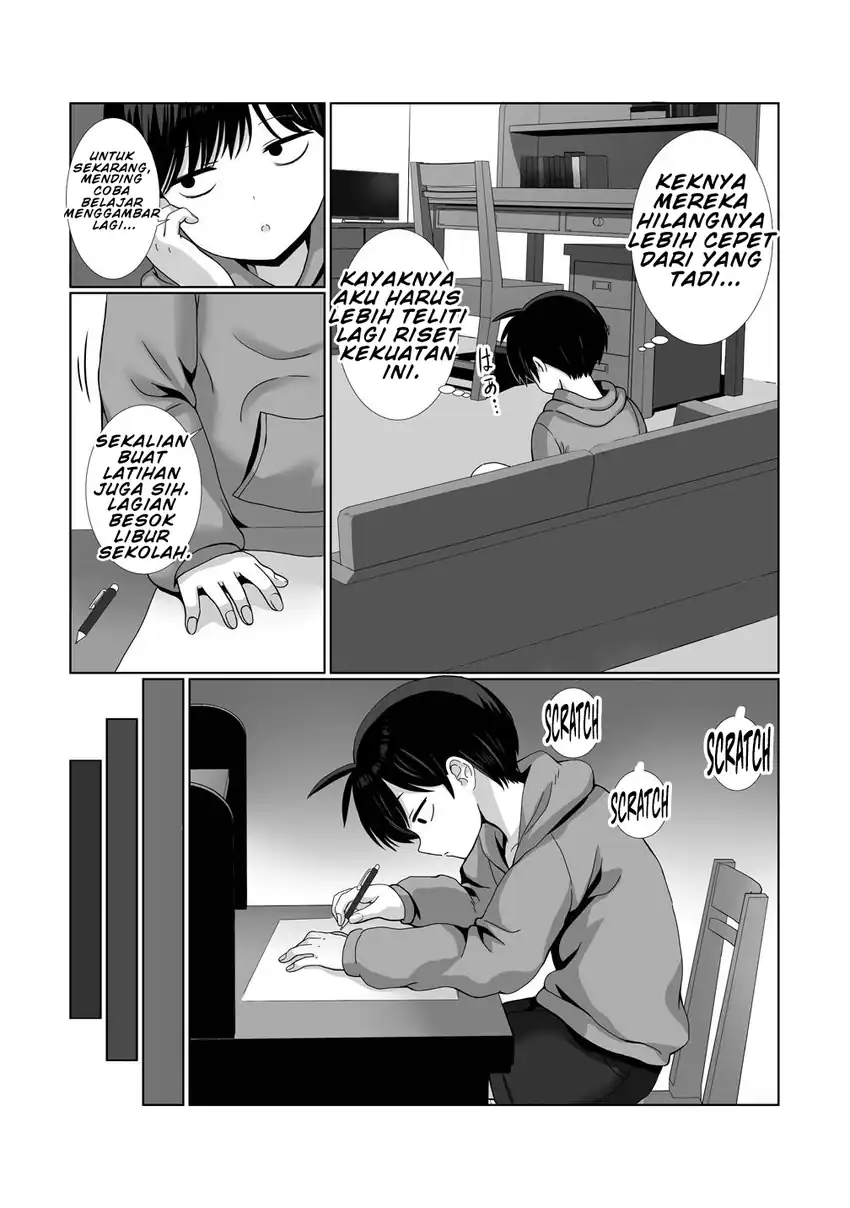 Kaita Mono o Jittaika Suru Nouryoku de Motenai Ore ga Harem Seikatsu Chapter 1 Gambar 17