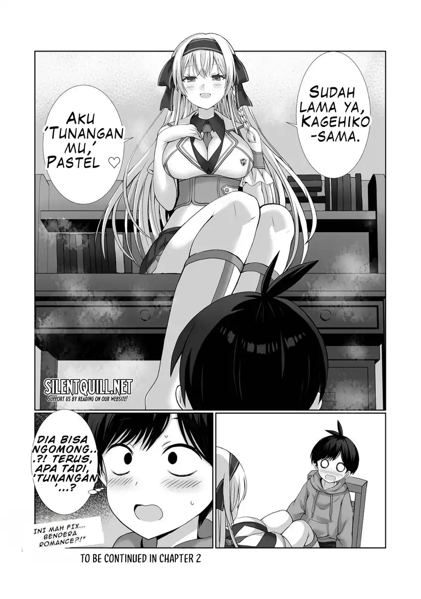 Kaita Mono o Jittaika Suru Nouryoku de Motenai Ore ga Harem Seikatsu Chapter 1 Gambar 25