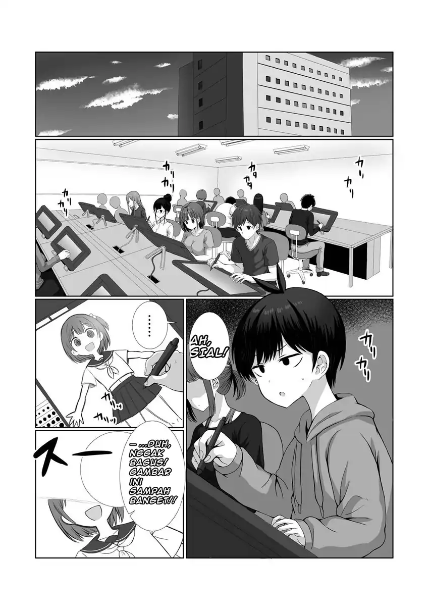 Kaita Mono o Jittaika Suru Nouryoku de Motenai Ore ga Harem Seikatsu Chapter 1 Gambar 3