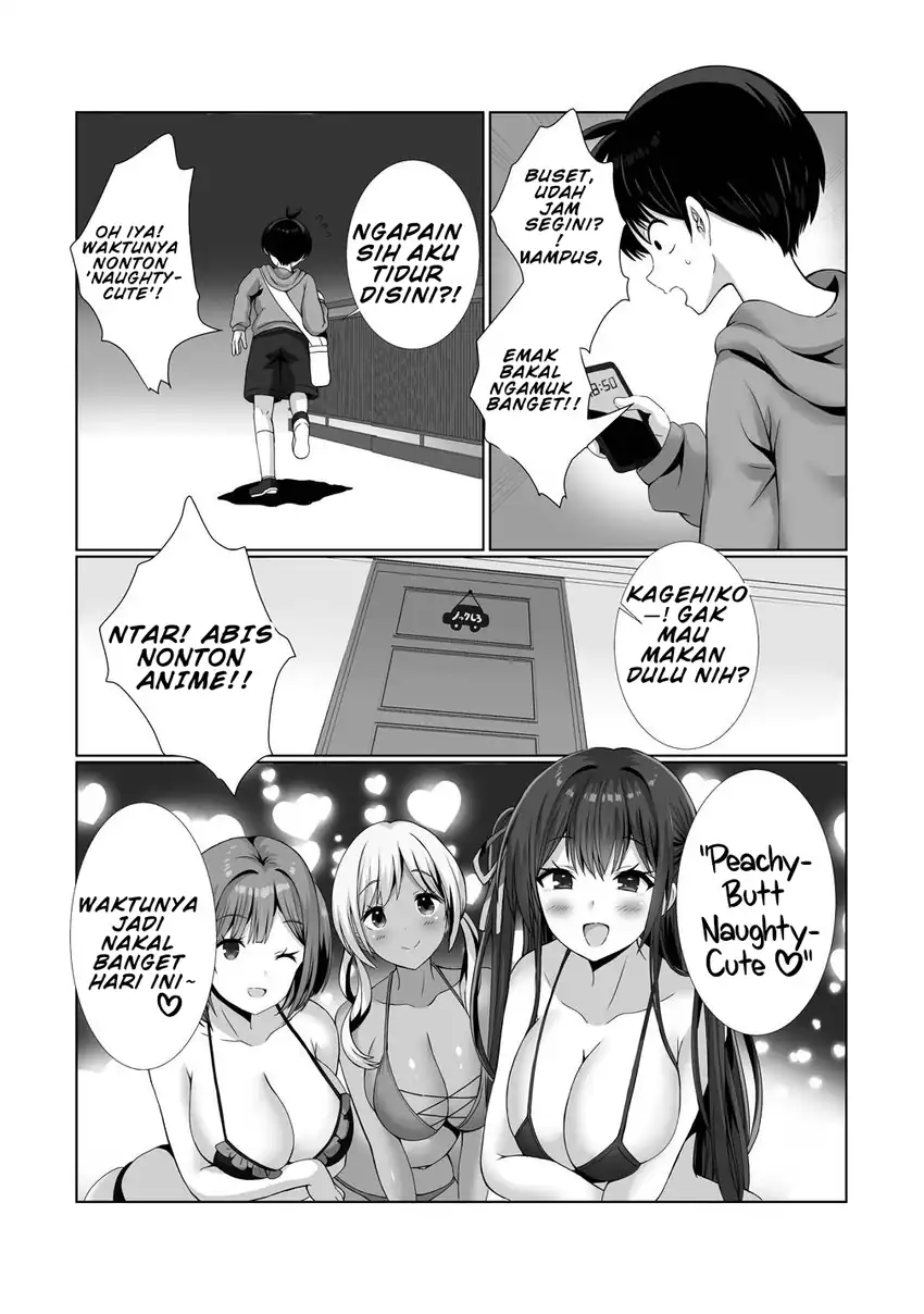 Kaita Mono o Jittaika Suru Nouryoku de Motenai Ore ga Harem Seikatsu Chapter 1 Gambar 9