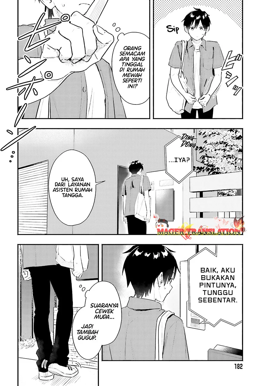 Kajidaikou no Arbeit wo Hajimetara Gakuen Ichi no Bishoujo no Kazoku ni Kiniirarechaimashita Chapter 1 Gambar 18