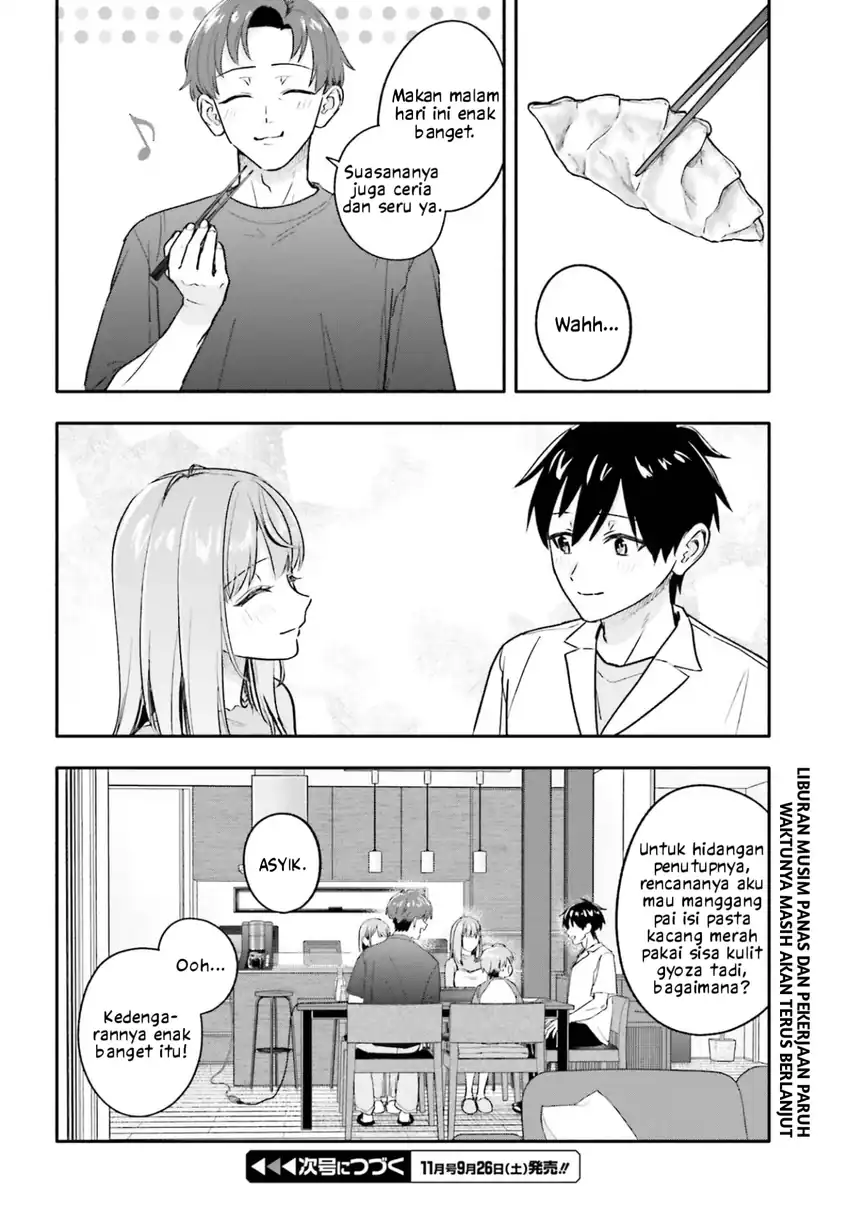 Kajidaikou no Arbeit wo Hajimetara Gakuen Ichi no Bishoujo no Kazoku ni Kiniirarechaimashita Chapter 16 Gambar 29