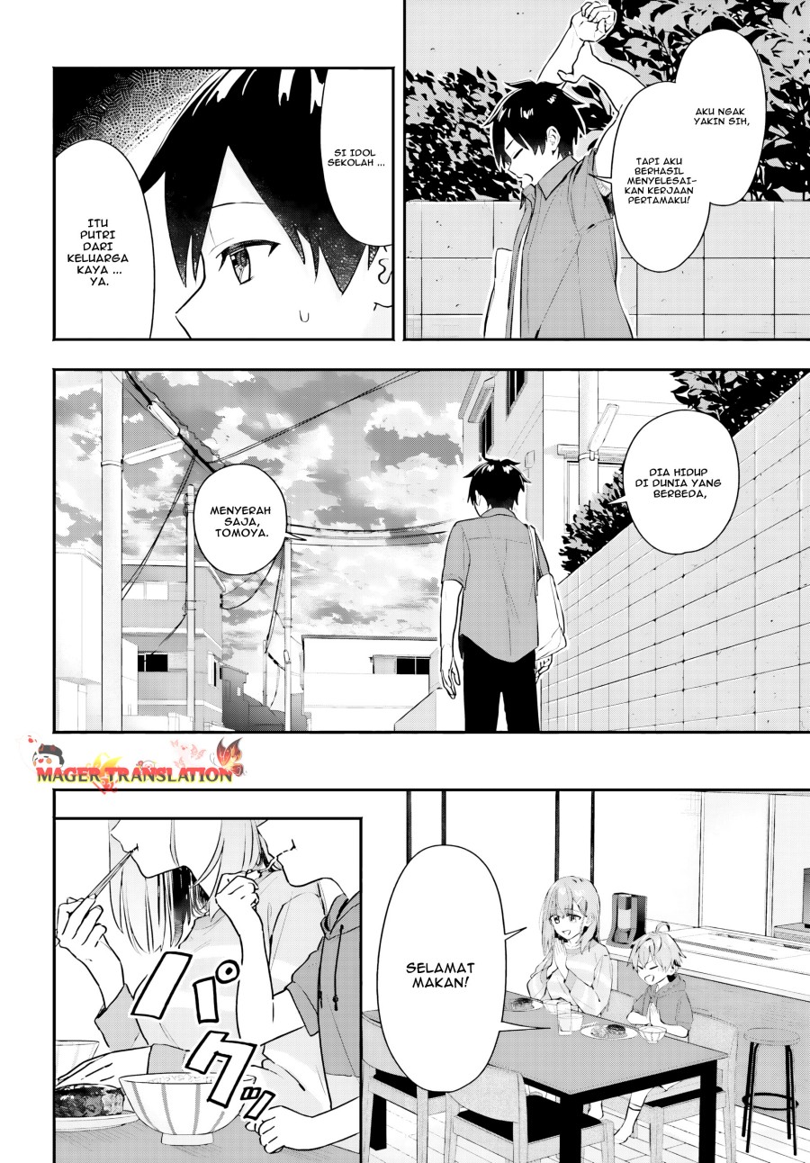 Kajidaikou no Arbeit wo Hajimetara Gakuen Ichi no Bishoujo no Kazoku ni Kiniirarechaimashita Chapter 2 Gambar 23