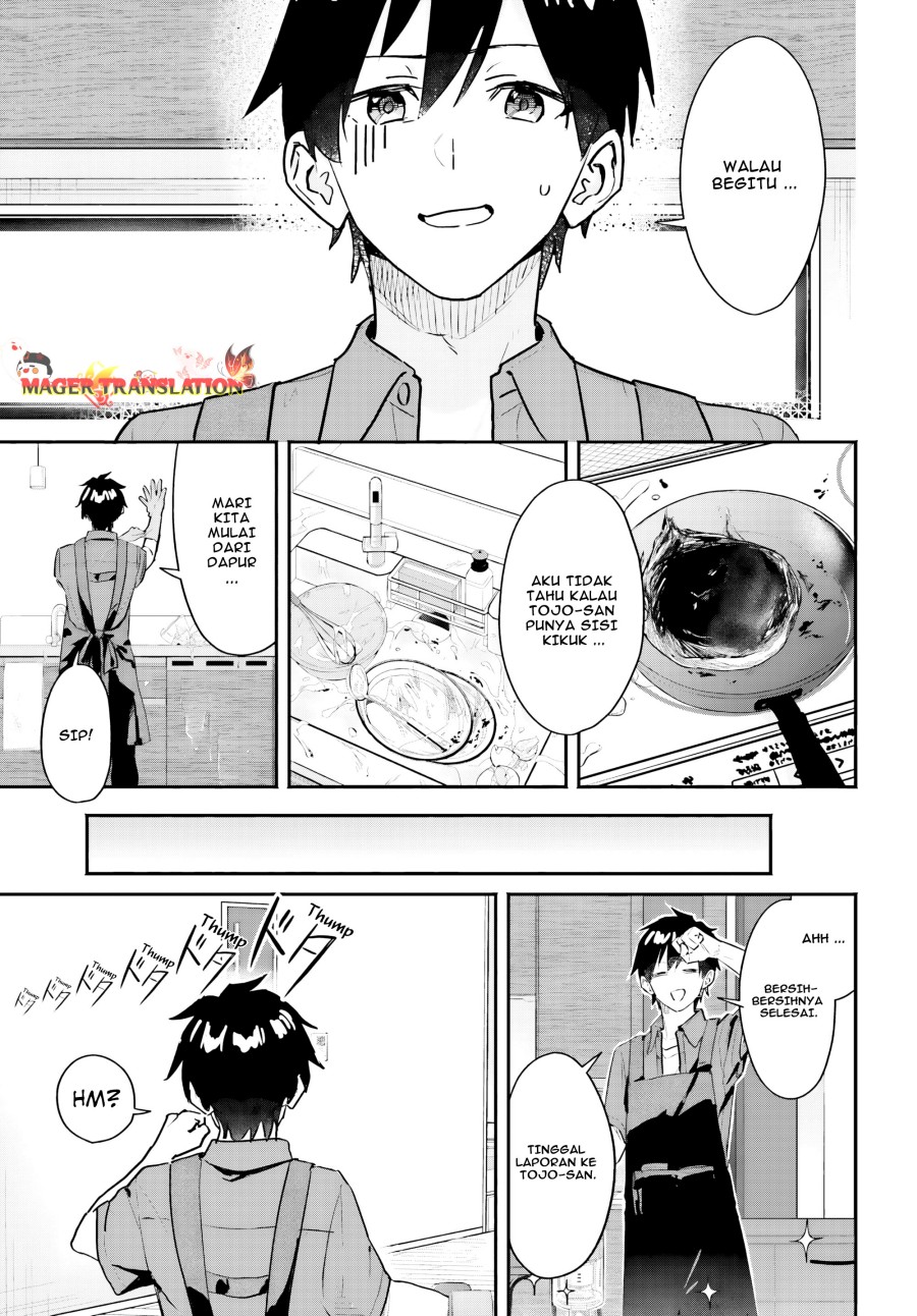 Kajidaikou no Arbeit wo Hajimetara Gakuen Ichi no Bishoujo no Kazoku ni Kiniirarechaimashita Chapter 2 Gambar 6