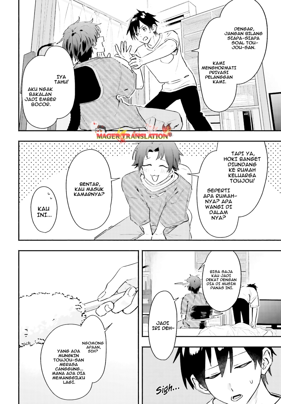 Kajidaikou no Arbeit wo Hajimetara Gakuen Ichi no Bishoujo no Kazoku ni Kiniirarechaimashita Chapter 3 Gambar 15