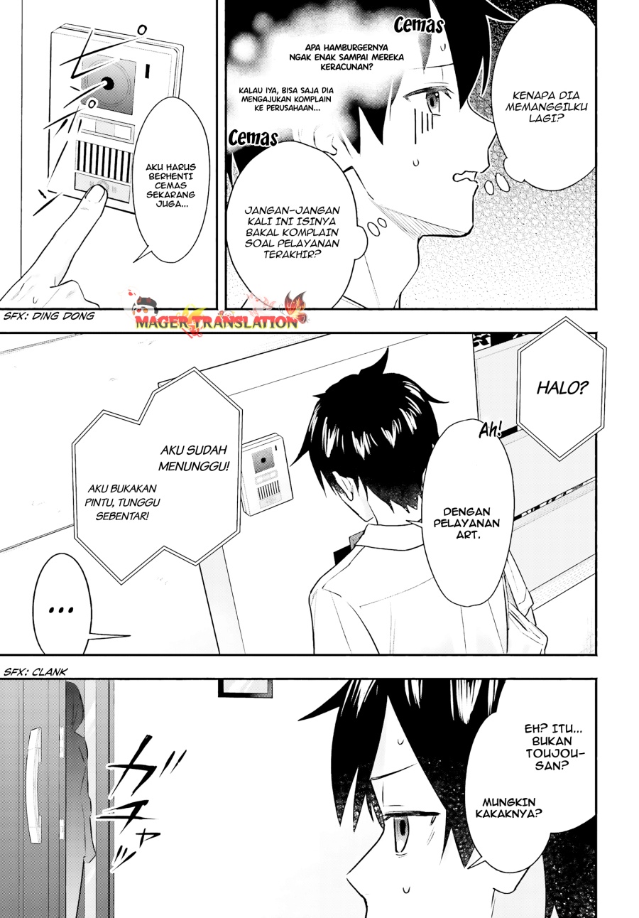 Kajidaikou no Arbeit wo Hajimetara Gakuen Ichi no Bishoujo no Kazoku ni Kiniirarechaimashita Chapter 3 Gambar 18