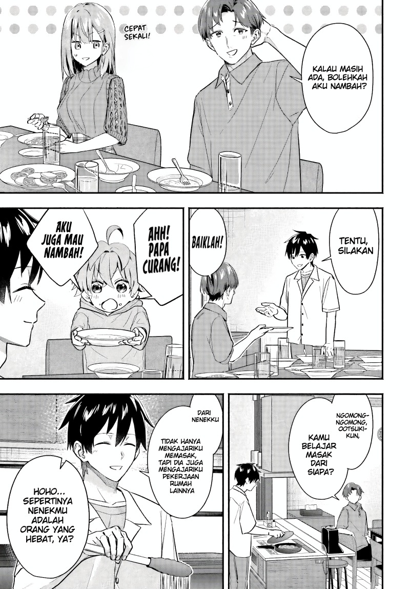 Kajidaikou no Arbeit wo Hajimetara Gakuen Ichi no Bishoujo no Kazoku ni Kiniirarechaimashita Chapter 5 Gambar 29