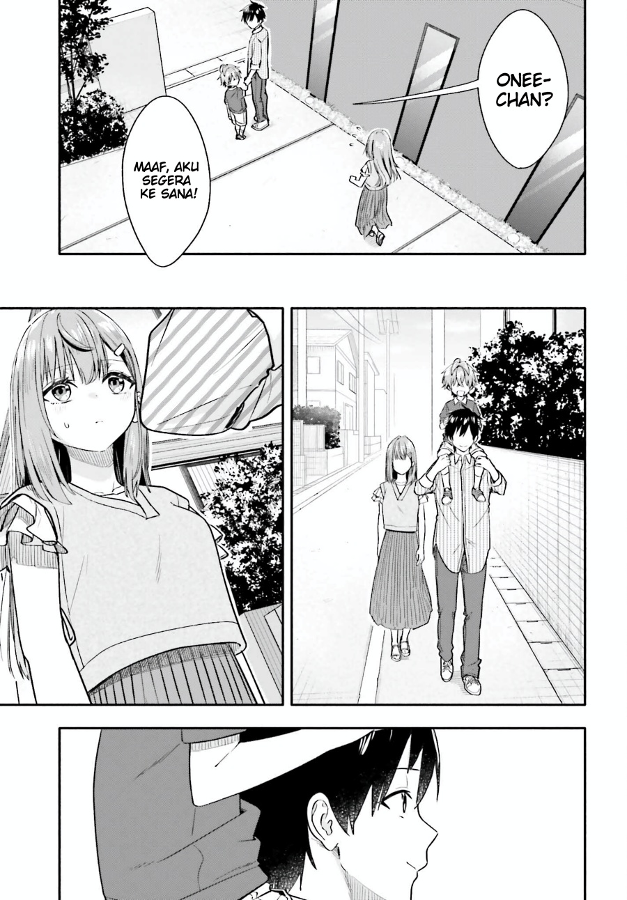 Kajidaikou no Arbeit wo Hajimetara Gakuen Ichi no Bishoujo no Kazoku ni Kiniirarechaimashita Chapter 7.2 Gambar 4