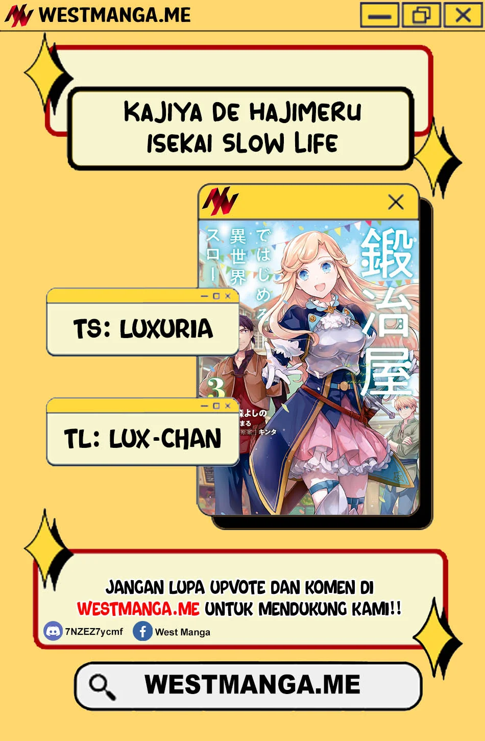 Baca Komik Kajiya de Hajimeru Isekai Slow Life Chapter 27 Gambar 1