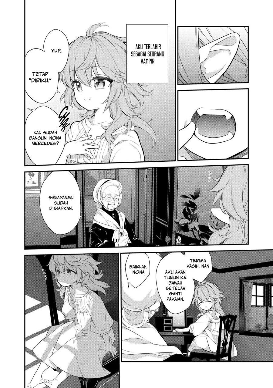 Kaketa Tsuki no Mercedes ~Kyuuketsuki no Kizoku ni Tensei Shitakedo Sute Rare Sounanode Dungeon o Seiha Suru~ Chapter 1 Gambar 8