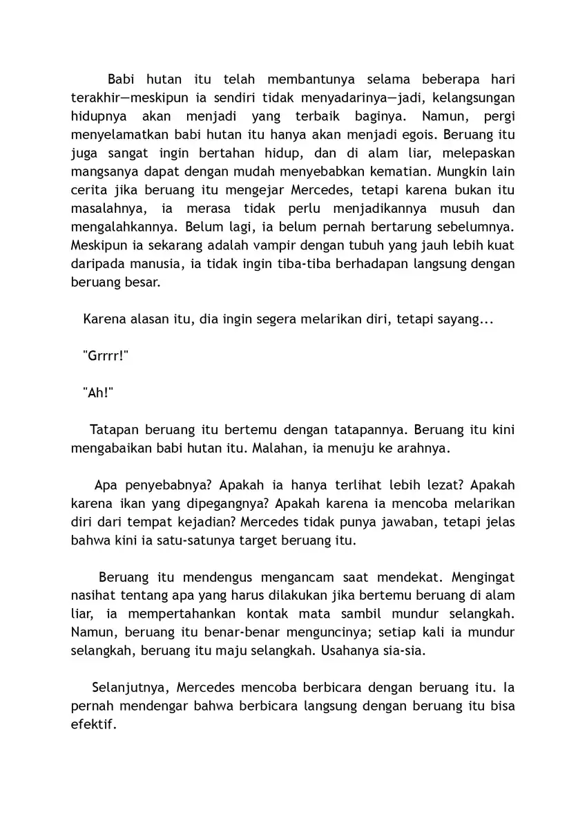 Kaketa Tsuki no Mercedes ~Kyuuketsuki no Kizoku ni Tensei Shitakedo Sute Rare Sounanode Dungeon o Seiha Suru~ Chapter 4 Gambar 58