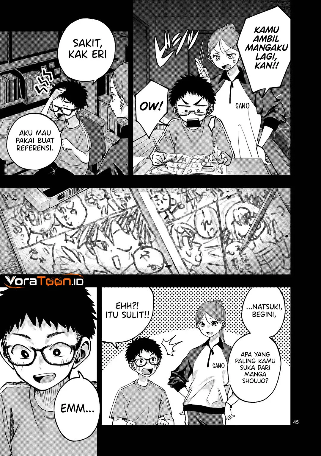 Kakushite Kisetsu wa Ao wo Shiru Chapter 1 Gambar 45