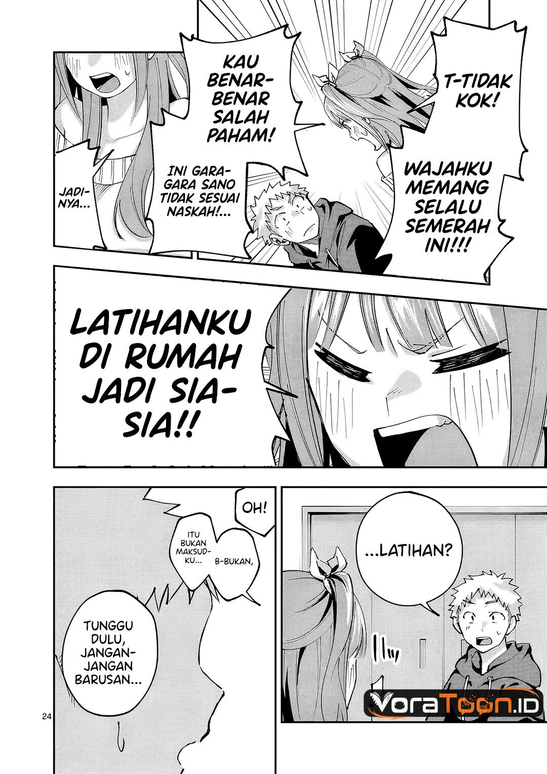 Kakushite Kisetsu wa Ao wo Shiru Chapter 3 Gambar 25