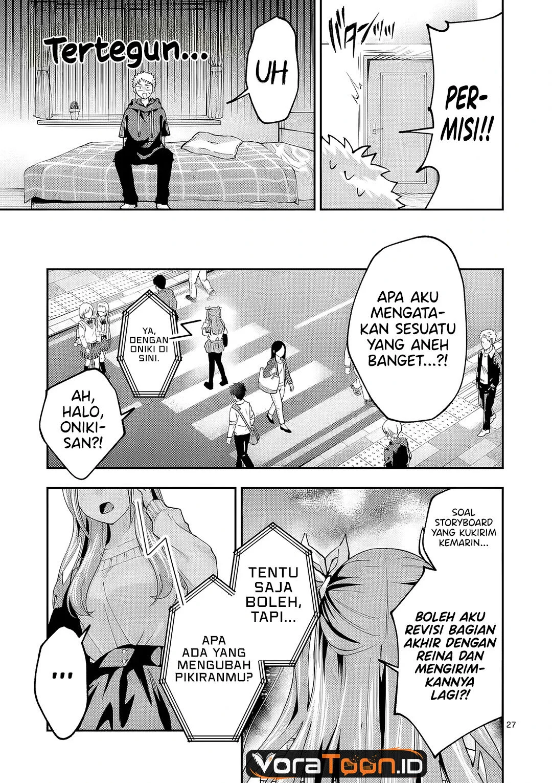 Kakushite Kisetsu wa Ao wo Shiru Chapter 3 Gambar 28