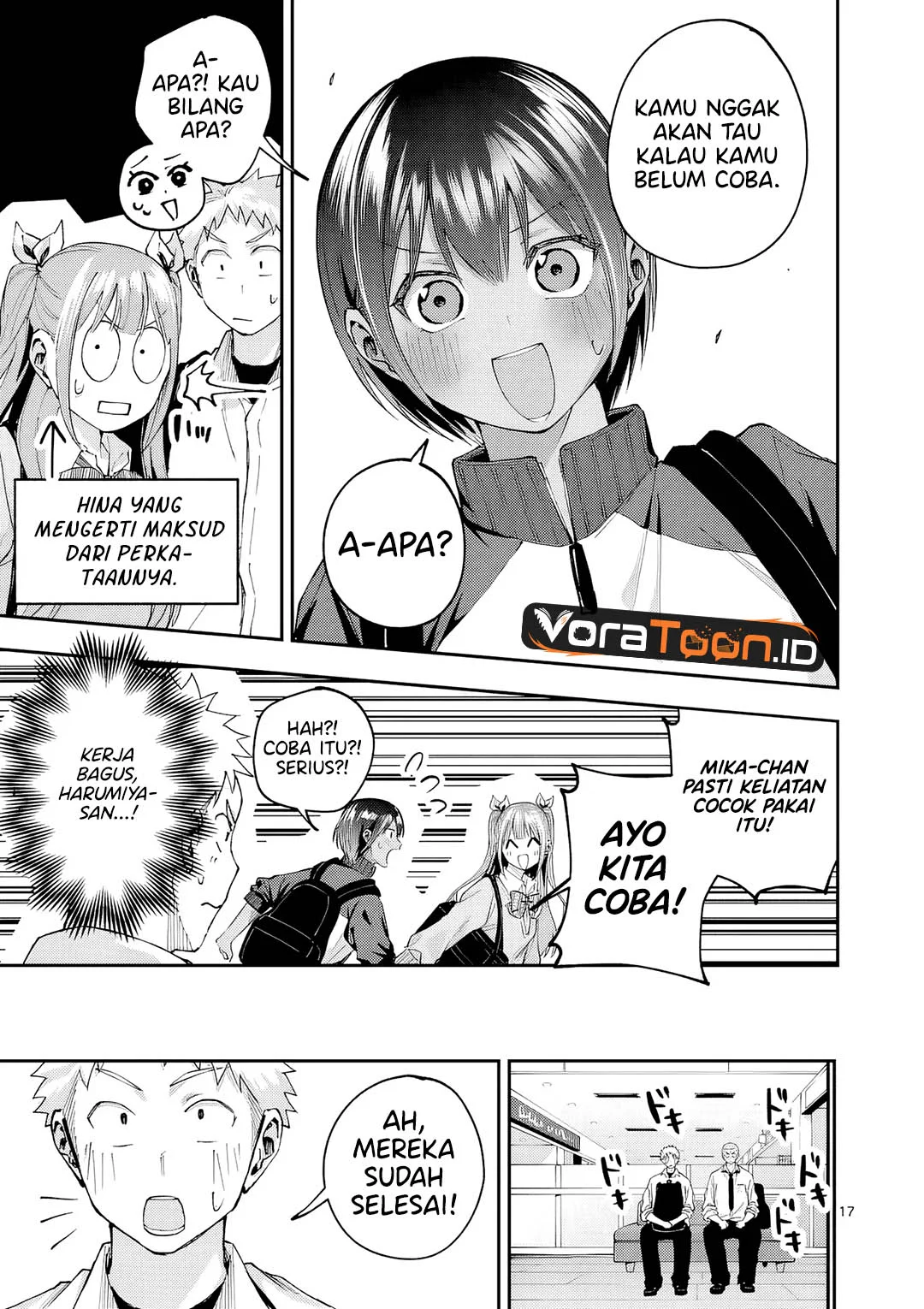 Kakushite Kisetsu wa Ao wo Shiru Chapter 4 Gambar 18