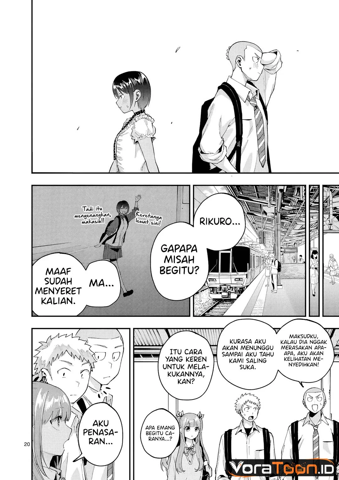 Kakushite Kisetsu wa Ao wo Shiru Chapter 4 Gambar 21