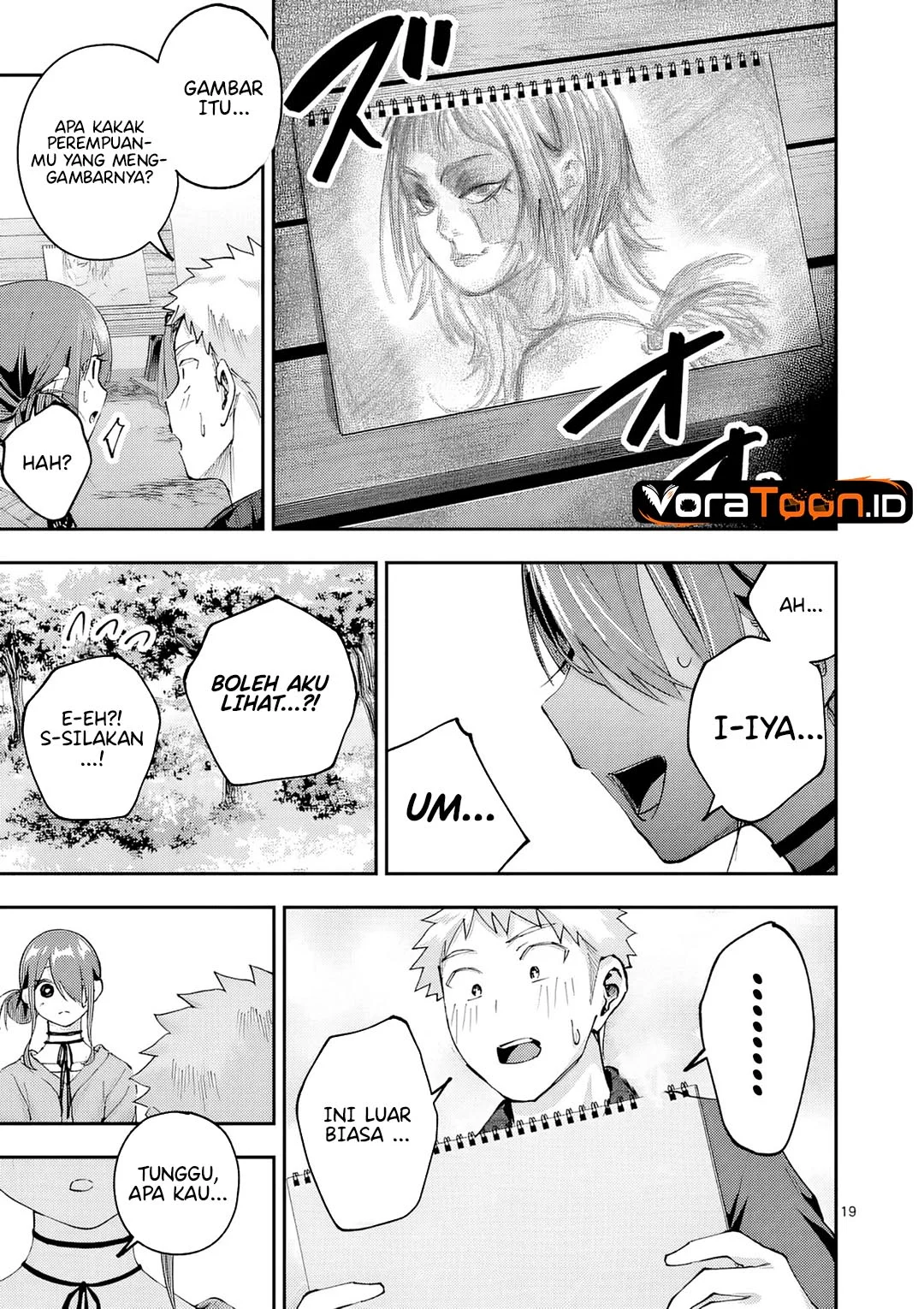 Kakushite Kisetsu wa Ao wo Shiru Chapter 5 Gambar 20