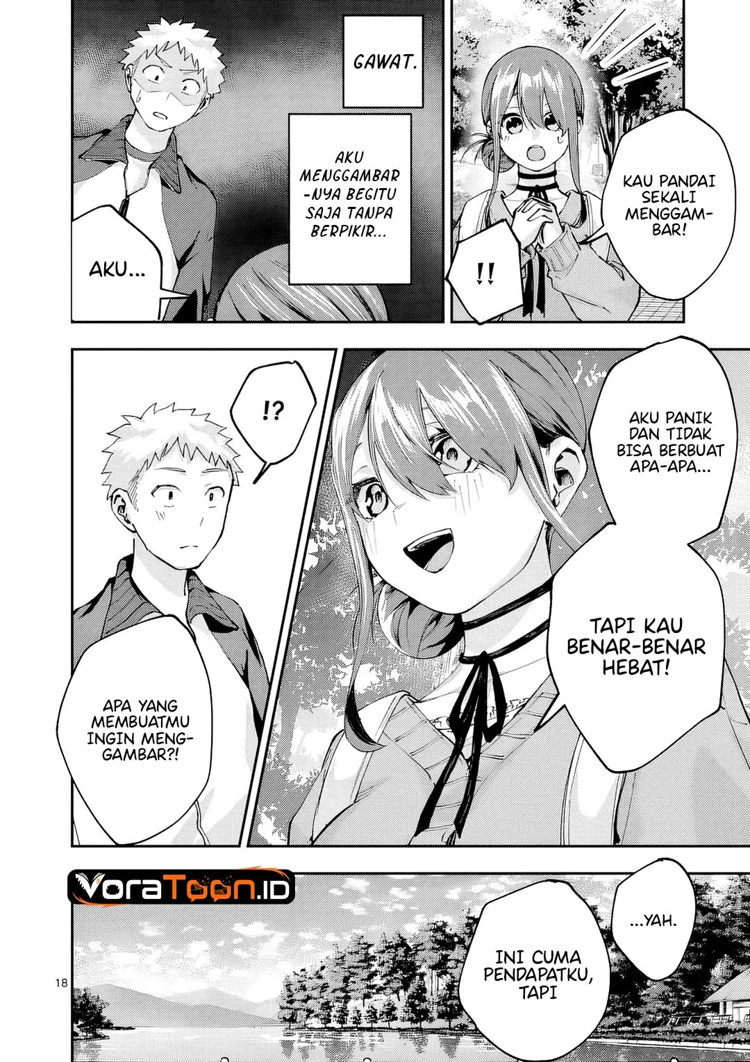 Kakushite Kisetsu wa Ao wo Shiru Chapter 6 Gambar 19
