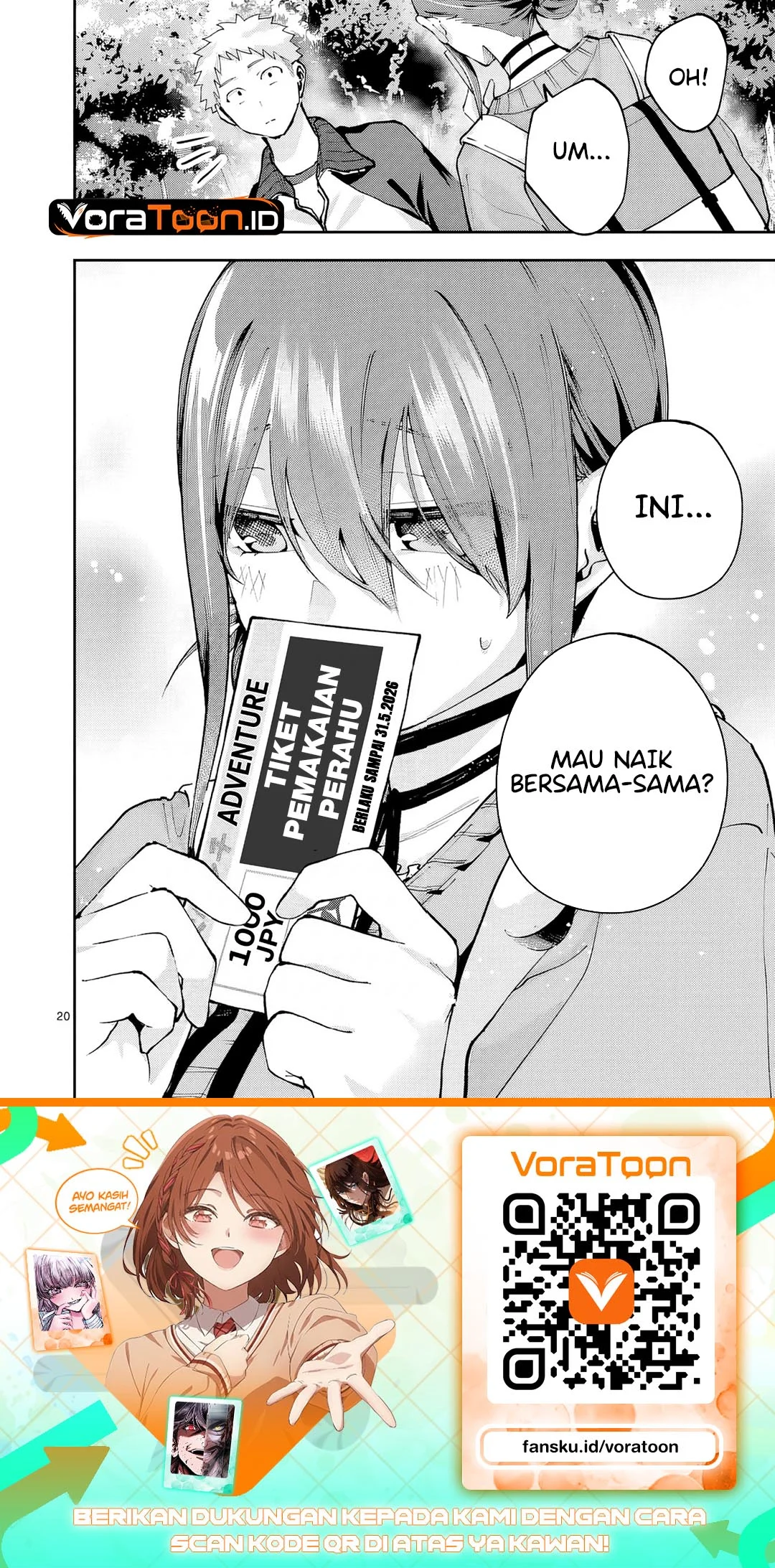 Kakushite Kisetsu wa Ao wo Shiru Chapter 6 Gambar 21