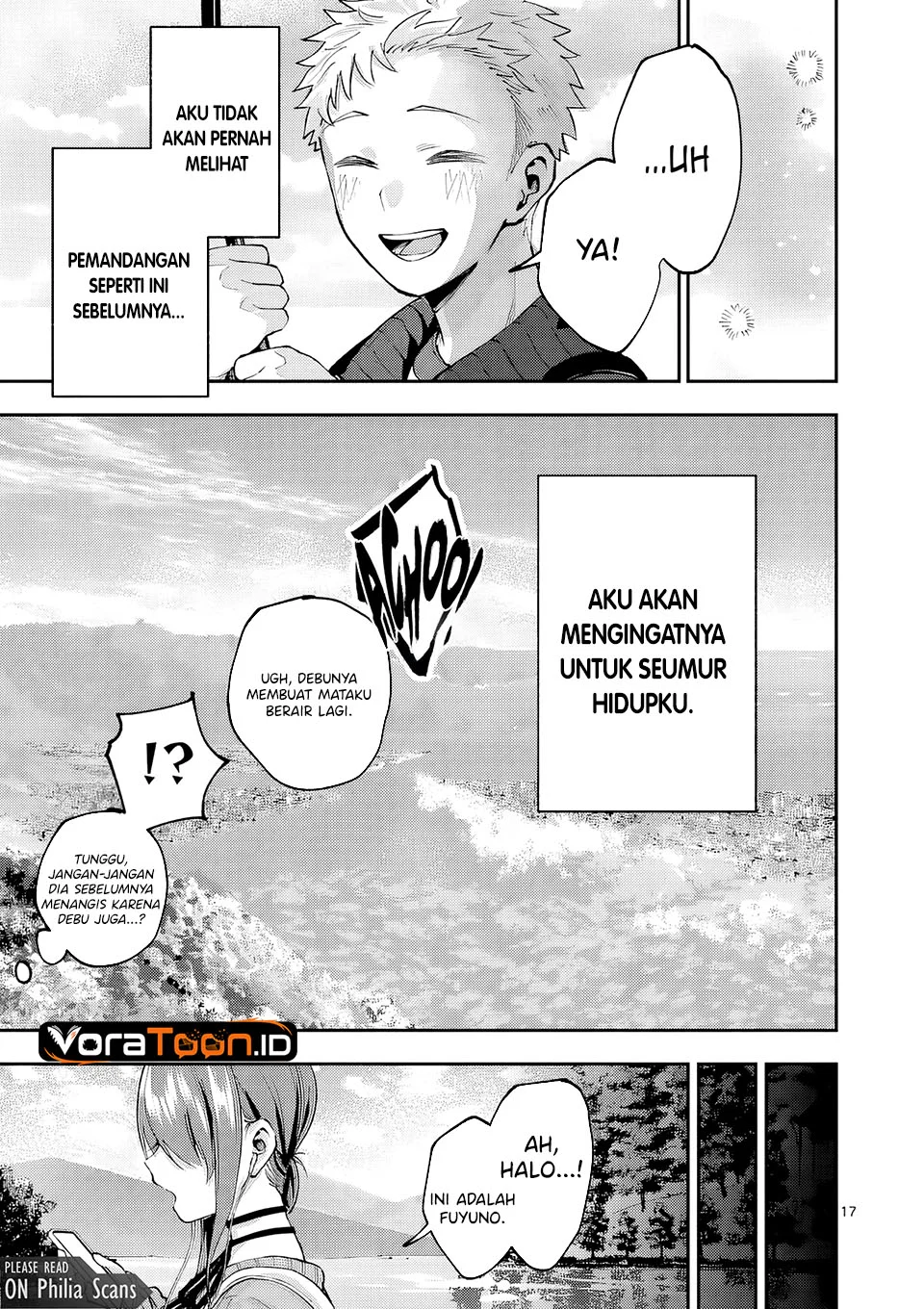 Kakushite Kisetsu wa Ao wo Shiru Chapter 8 Gambar 17