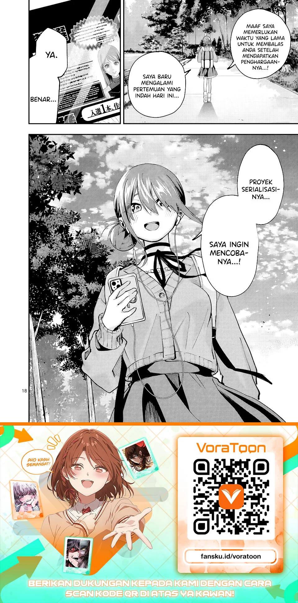 Kakushite Kisetsu wa Ao wo Shiru Chapter 8 Gambar 18