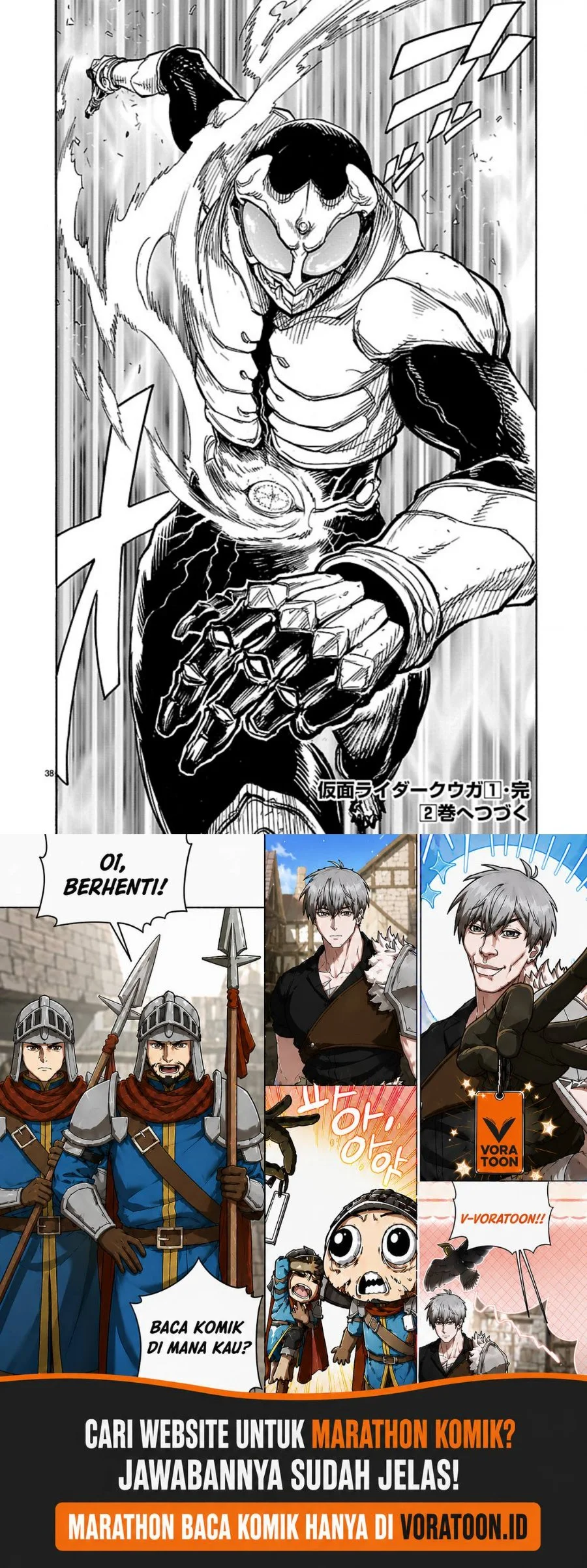 Kamen Rider Kuuga Chapter 5 Gambar 37