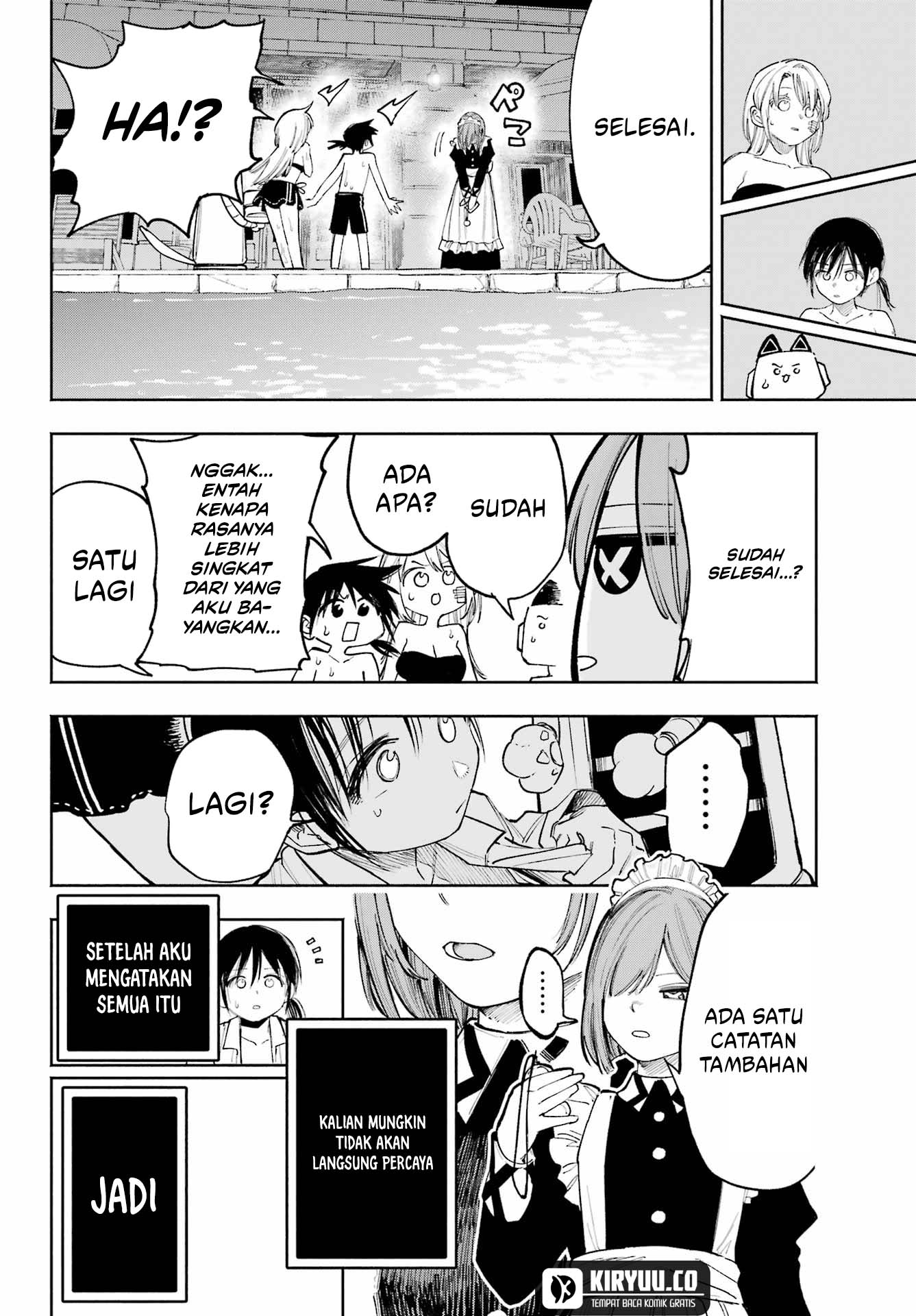 Kami-sama ga Mitenai kara Chapter 10 Gambar 19