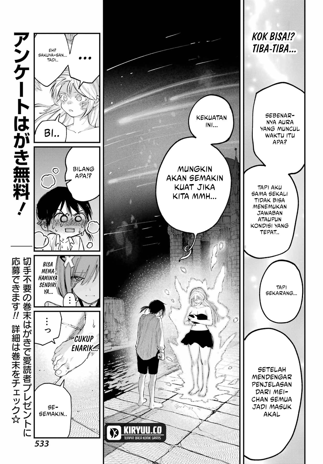 Kami-sama ga Mitenai kara Chapter 10 Gambar 34