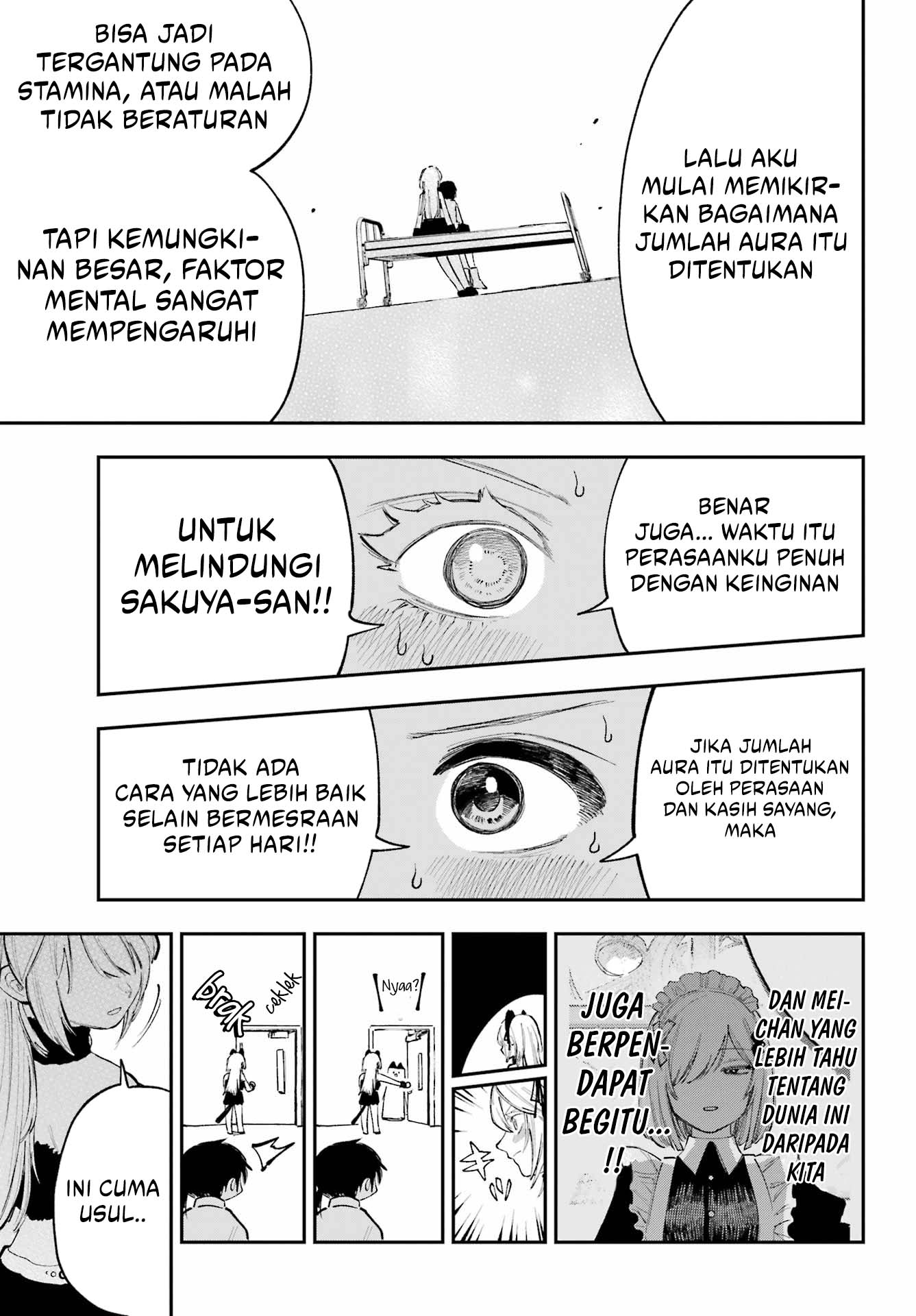 Kami-sama ga Mitenai kara Chapter 11 Gambar 16