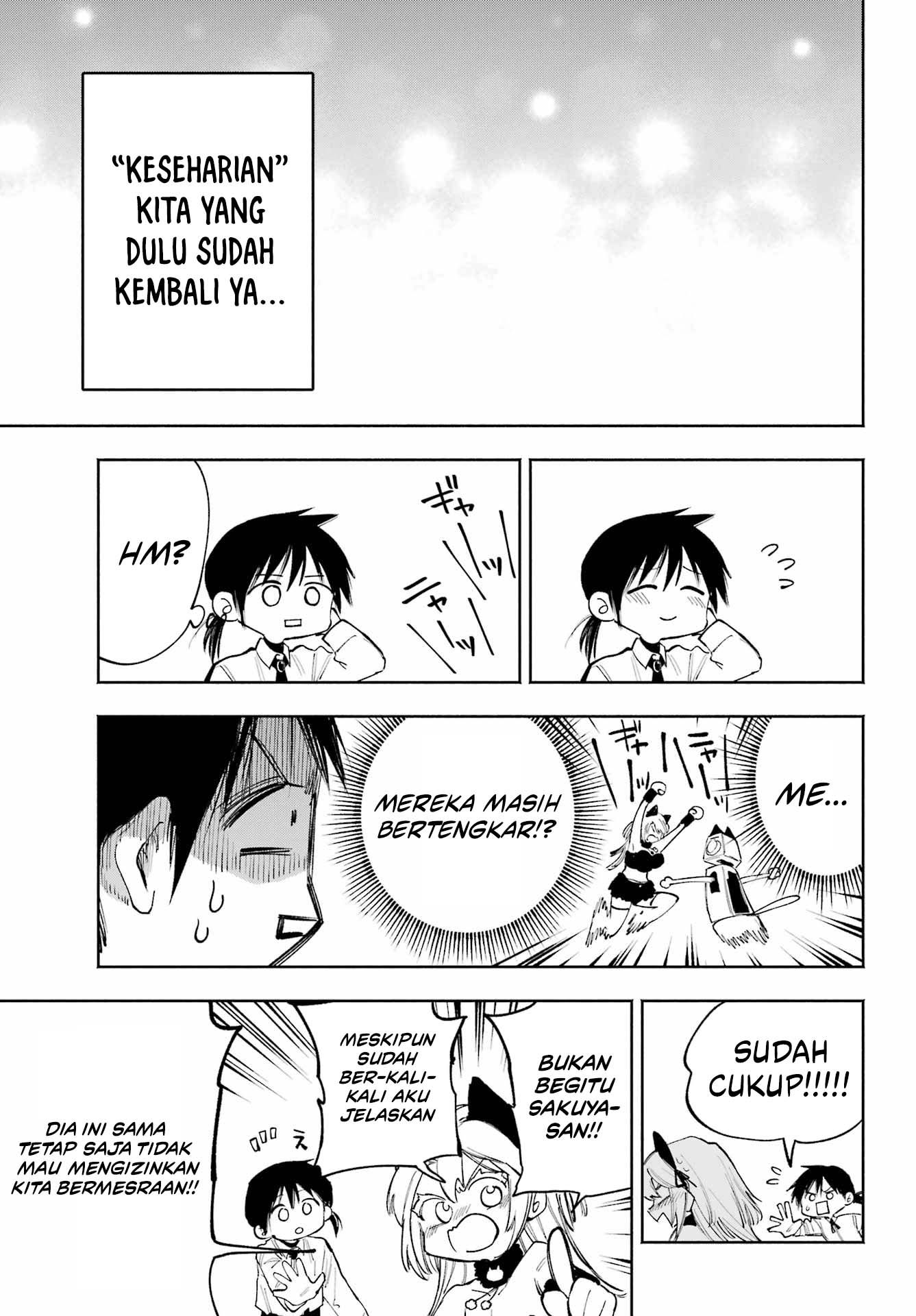 Kami-sama ga Mitenai kara Chapter 11 Gambar 30
