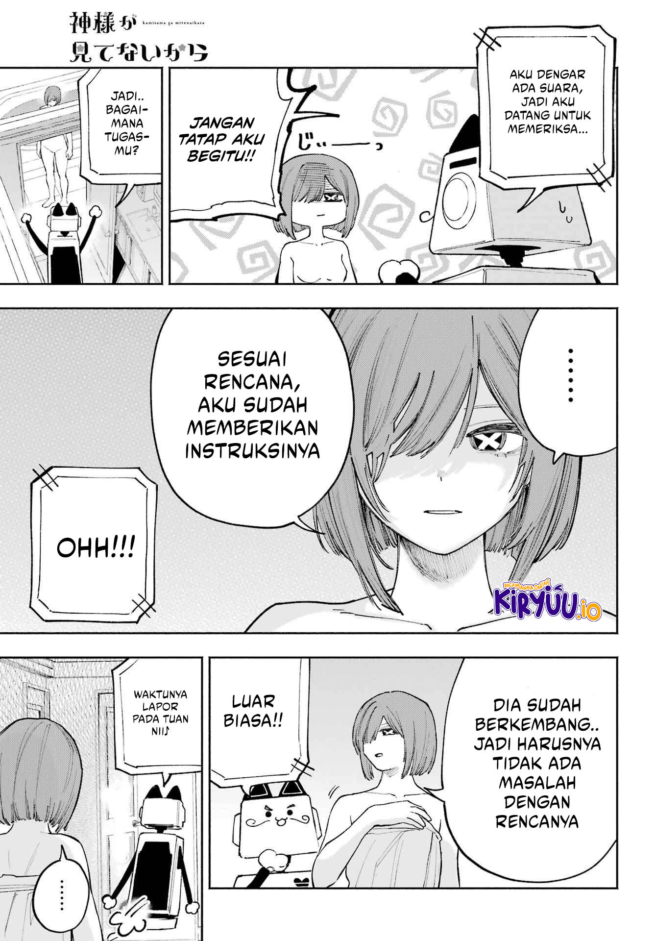 Kami-sama ga Mitenai kara Chapter 12 Gambar 22