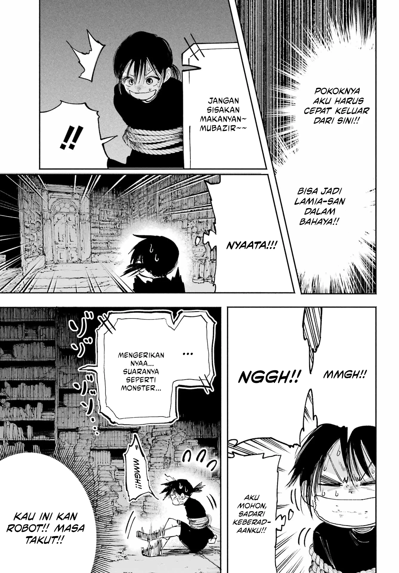 Kami-sama ga Mitenai kara Chapter 15.1 Gambar 6