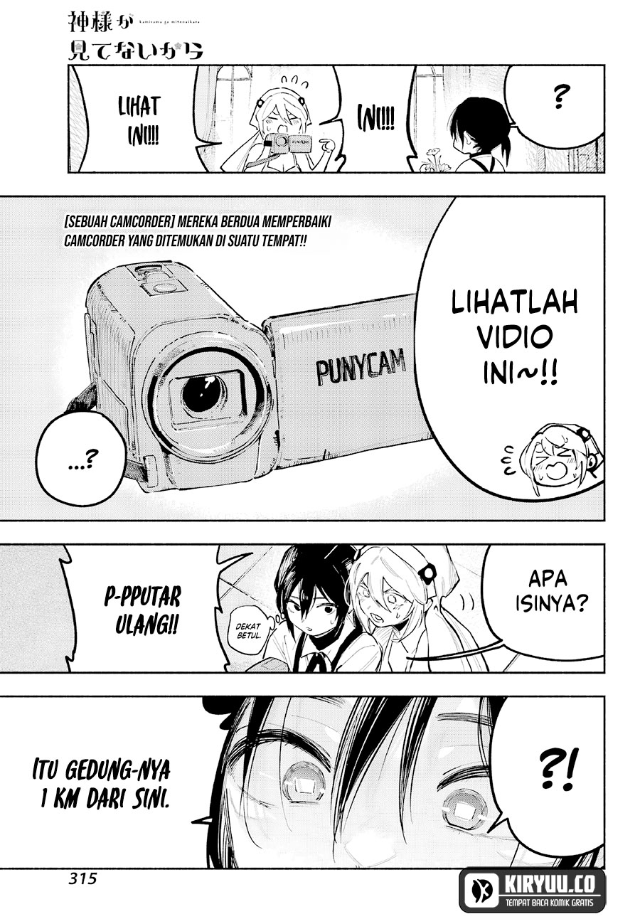 Kami-sama ga Mitenai kara Chapter 3 Gambar 6