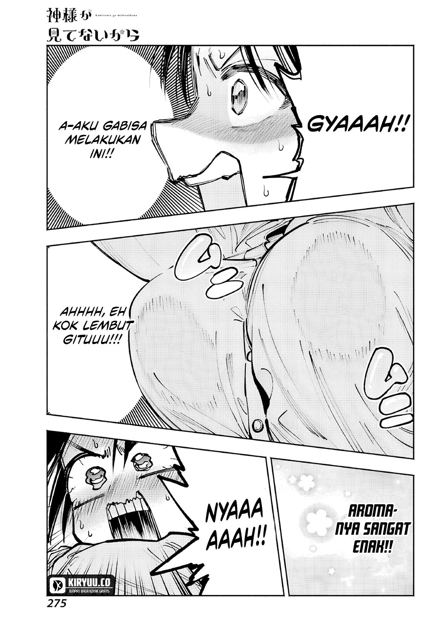 Kami-sama ga Mitenai kara Chapter 5 Gambar 26