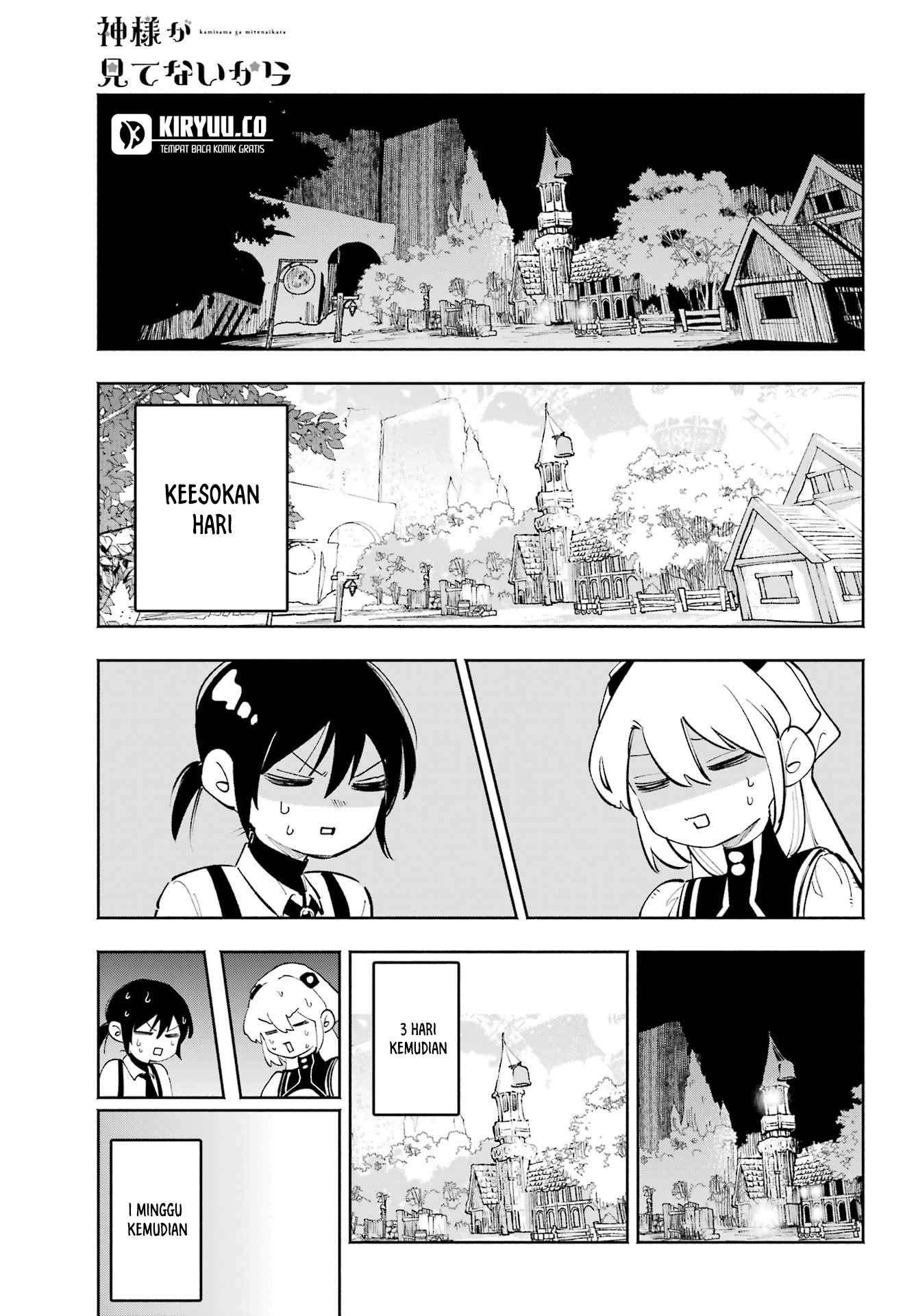 Kami-sama ga Mitenai kara Chapter 6 Gambar 11