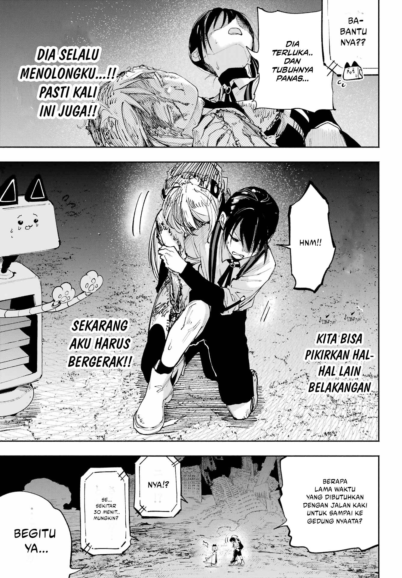 Kami-sama ga Mitenai kara Chapter 7 Gambar 34