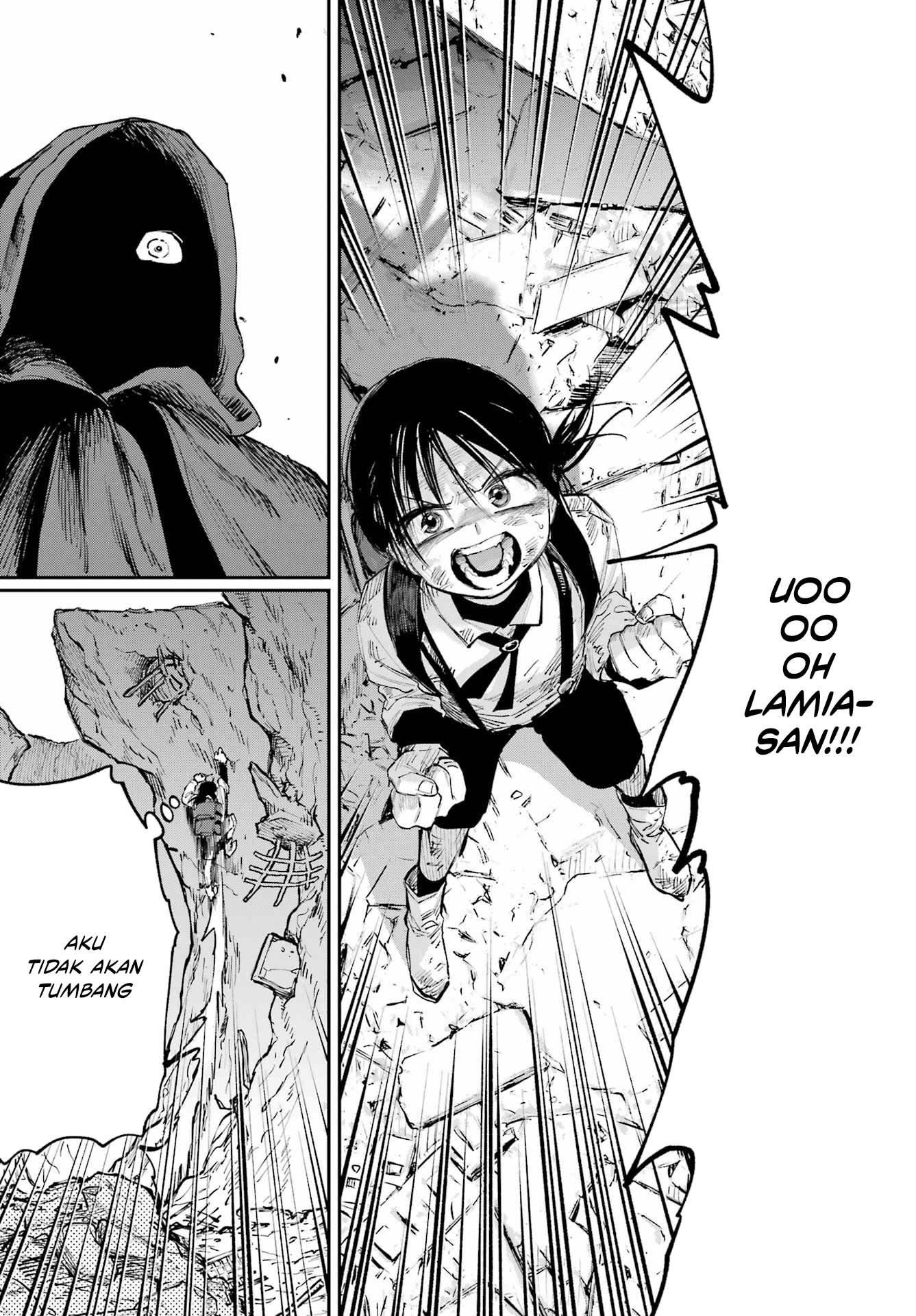 Kami-sama ga Mitenai kara Chapter 8 Gambar 36