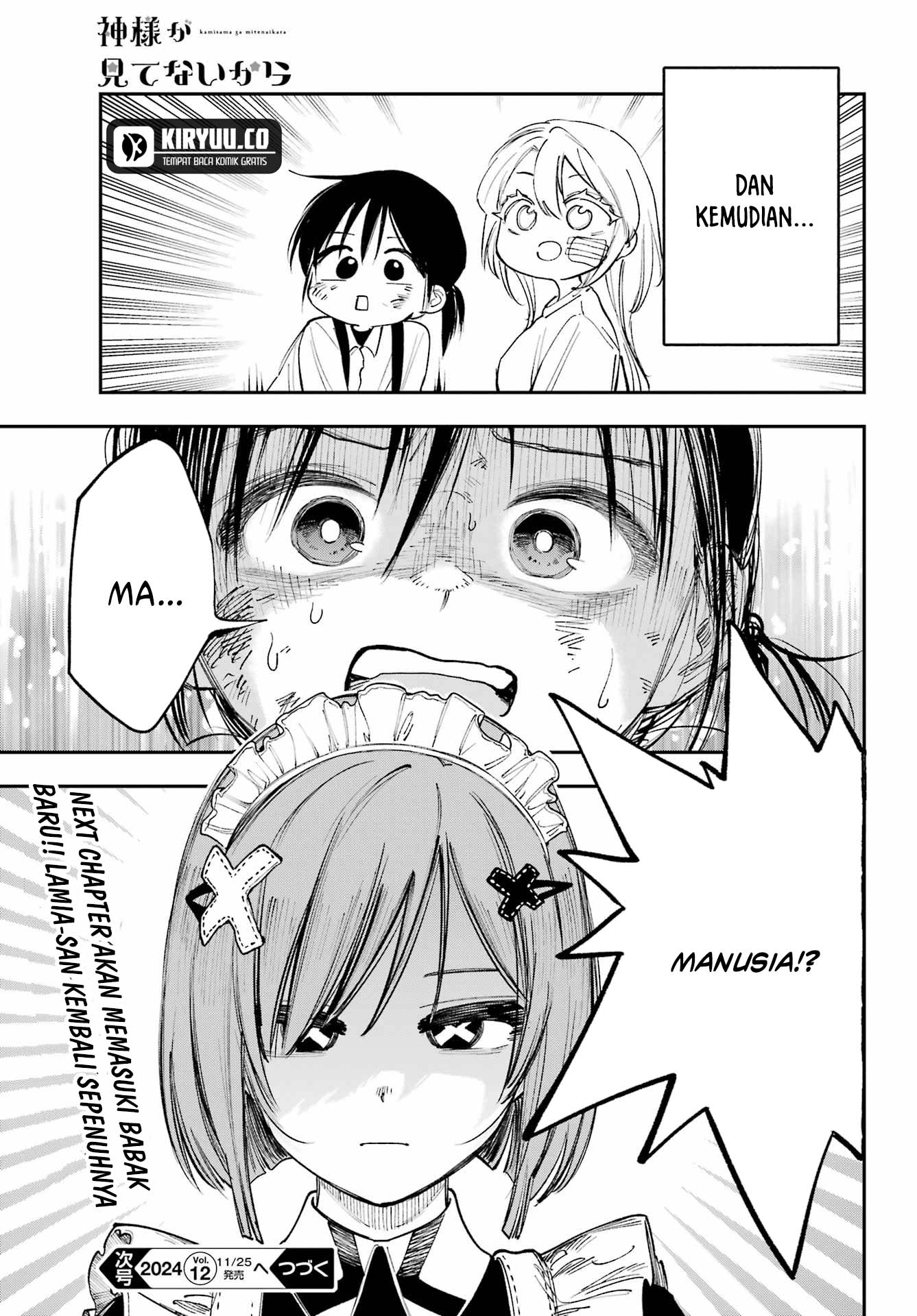 Kami-sama ga Mitenai kara Chapter 8 Gambar 48