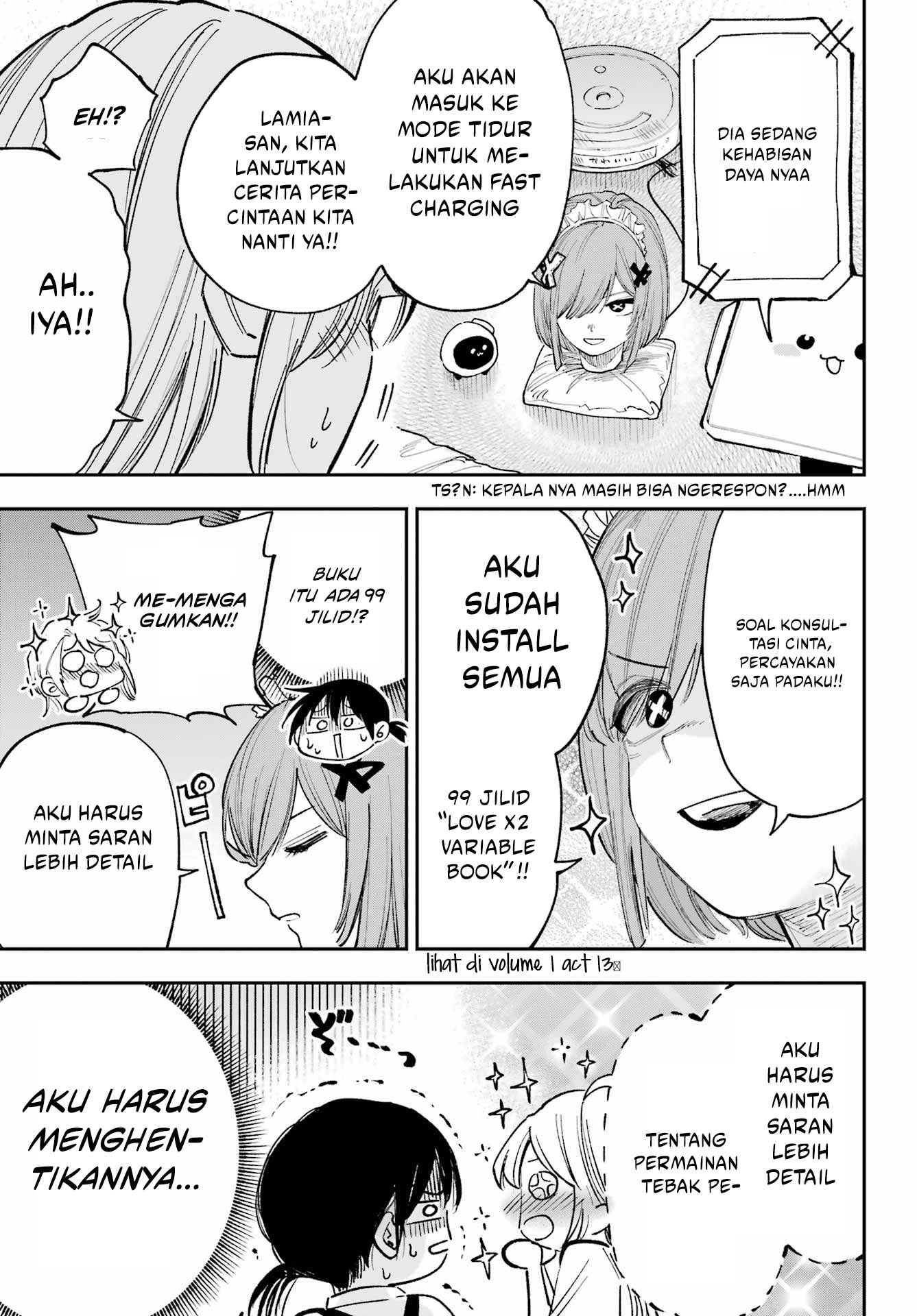 Kami-sama ga Mitenai kara Chapter 9 Gambar 14