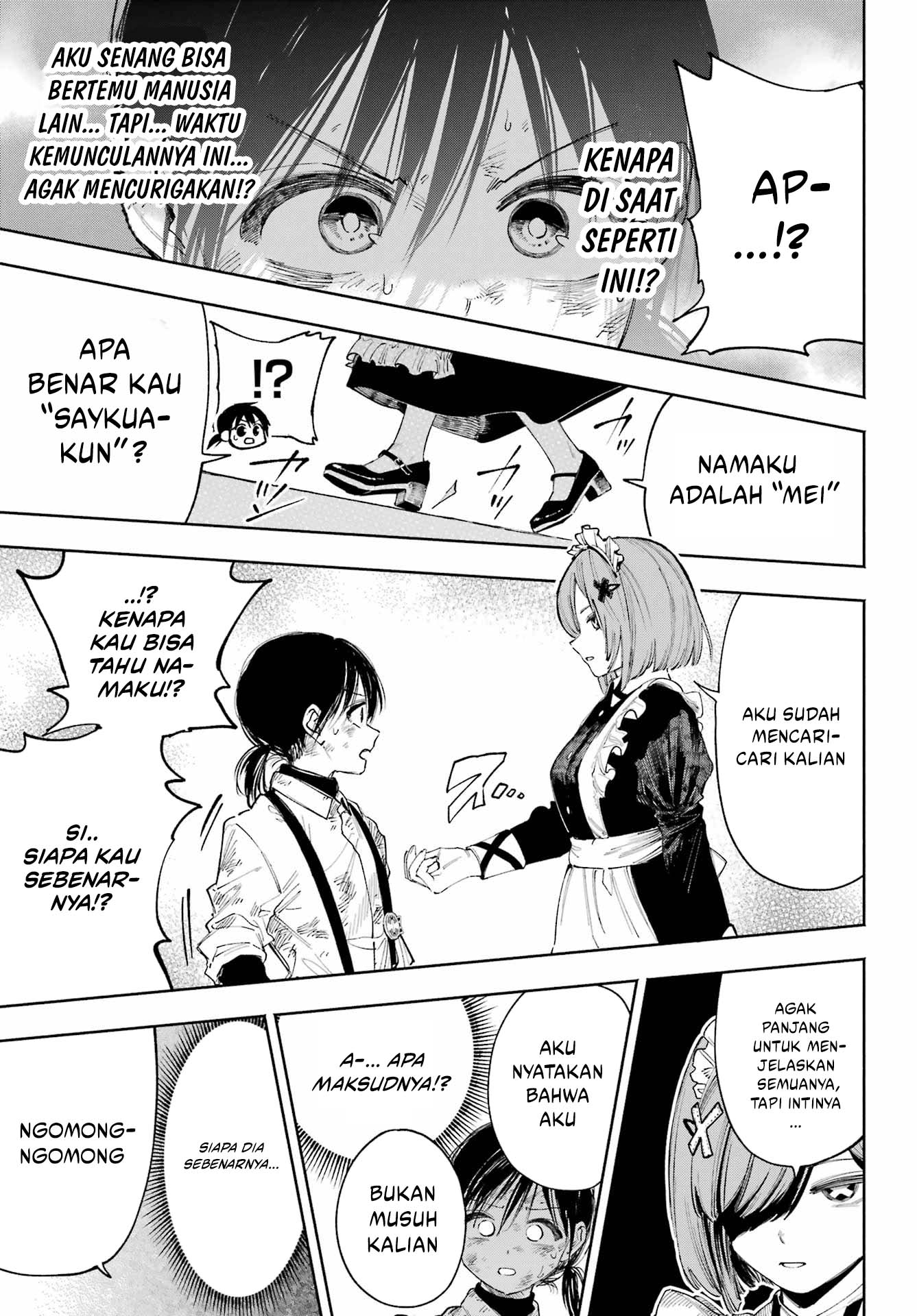Kami-sama ga Mitenai kara Chapter 9 Gambar 6