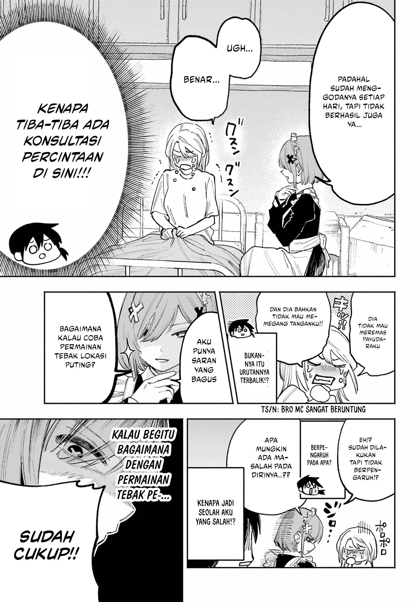 Kami-sama ga Mitenai kara Chapter 9 Gambar 10
