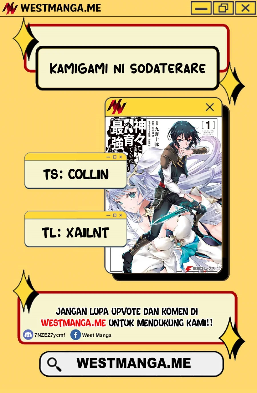 Kamigami ni Sodaterare Shimo no, Saikyou to Naru Chapter 57 Gambar 3