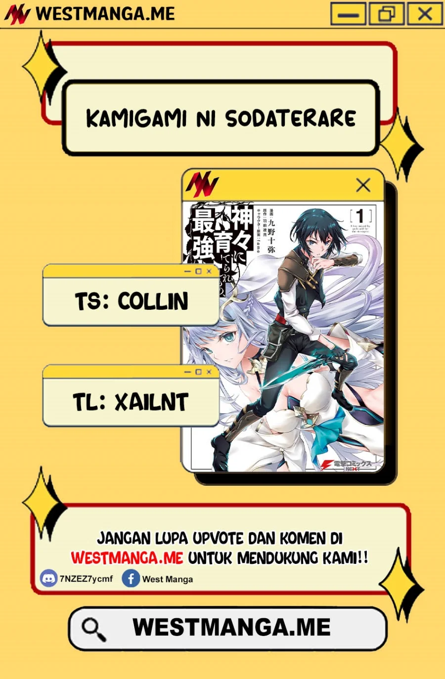 Kamigami ni Sodaterare Shimo no, Saikyou to Naru Chapter 58 Gambar 4