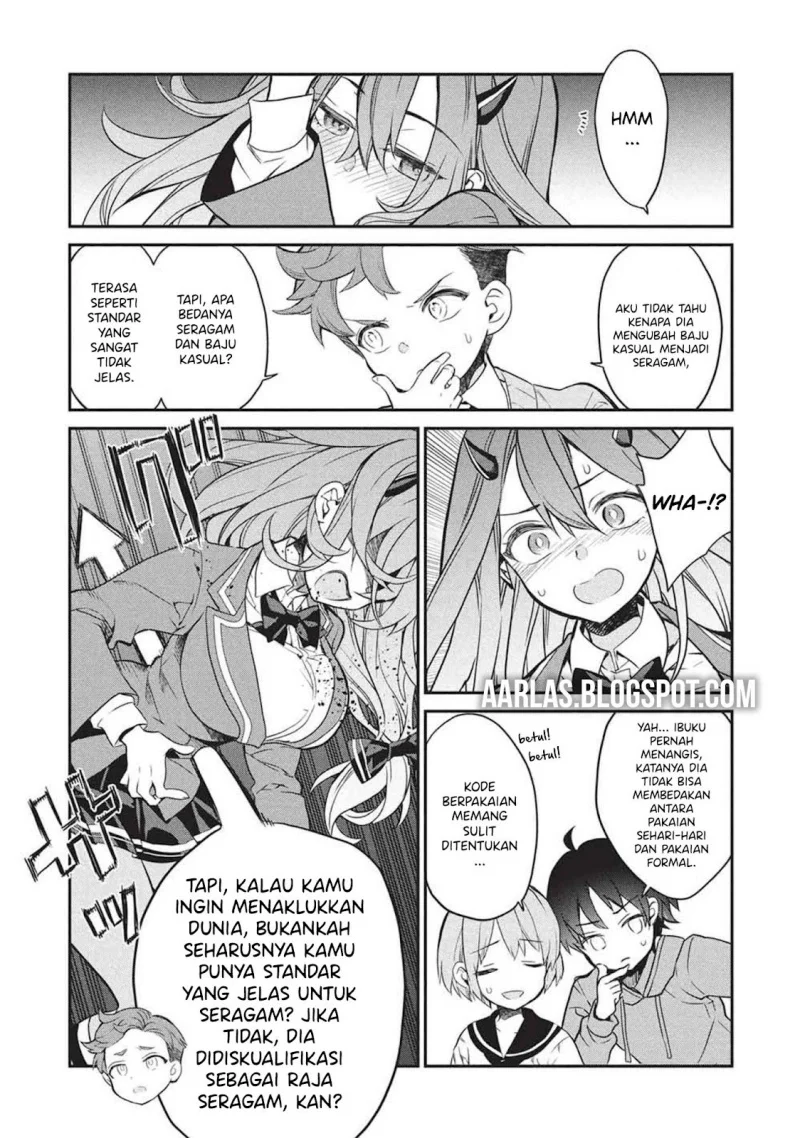 Kamiyama-san no Kami Bukuro no Naka ni wa Chapter 25 Gambar 19