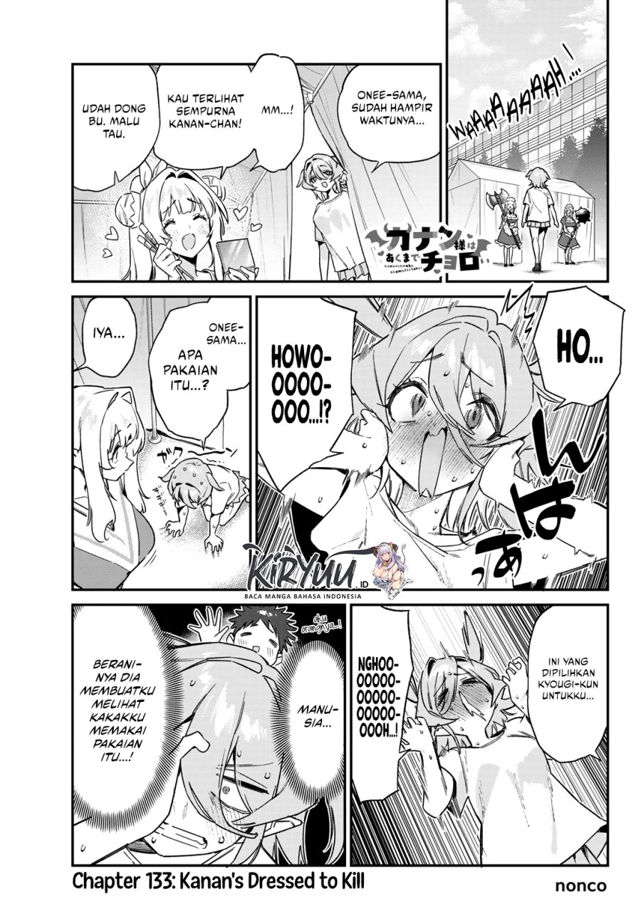Baca Manga Kanan-sama wa Akumade Choroi Chapter 133 Gambar 2