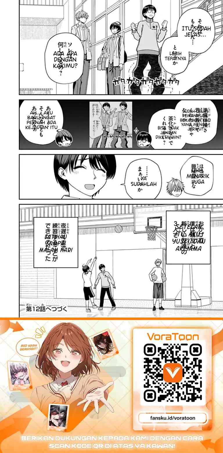 Kanojo ni shitai Joshi Ichii, no Tonari de Mitsuketa Amari-chan Chapter 11.2 Gambar 12