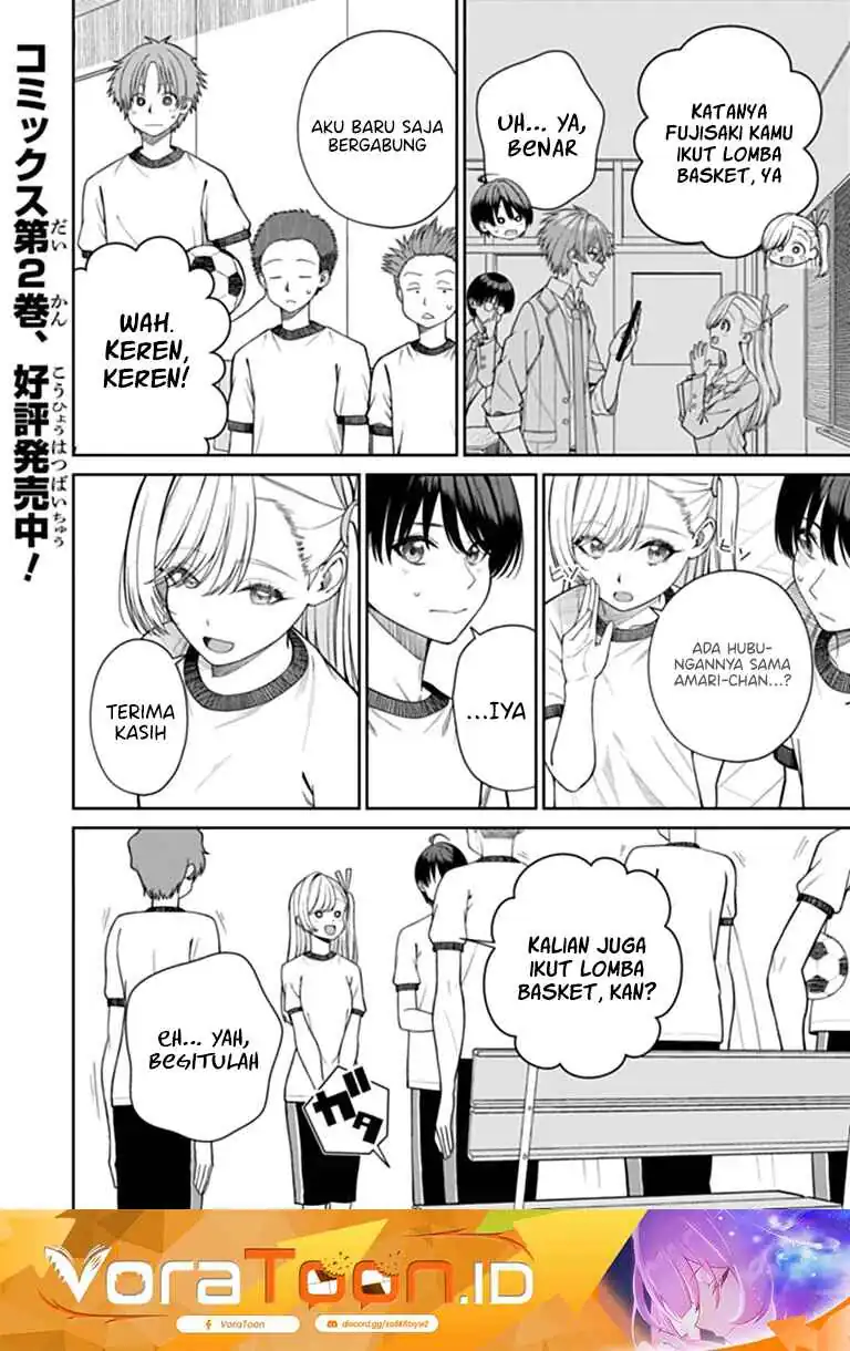 Manga Kanojo ni shitai Joshi Ichii, no Tonari de Mitsuketa Amari-chan Chapter 11.2 gambar 2