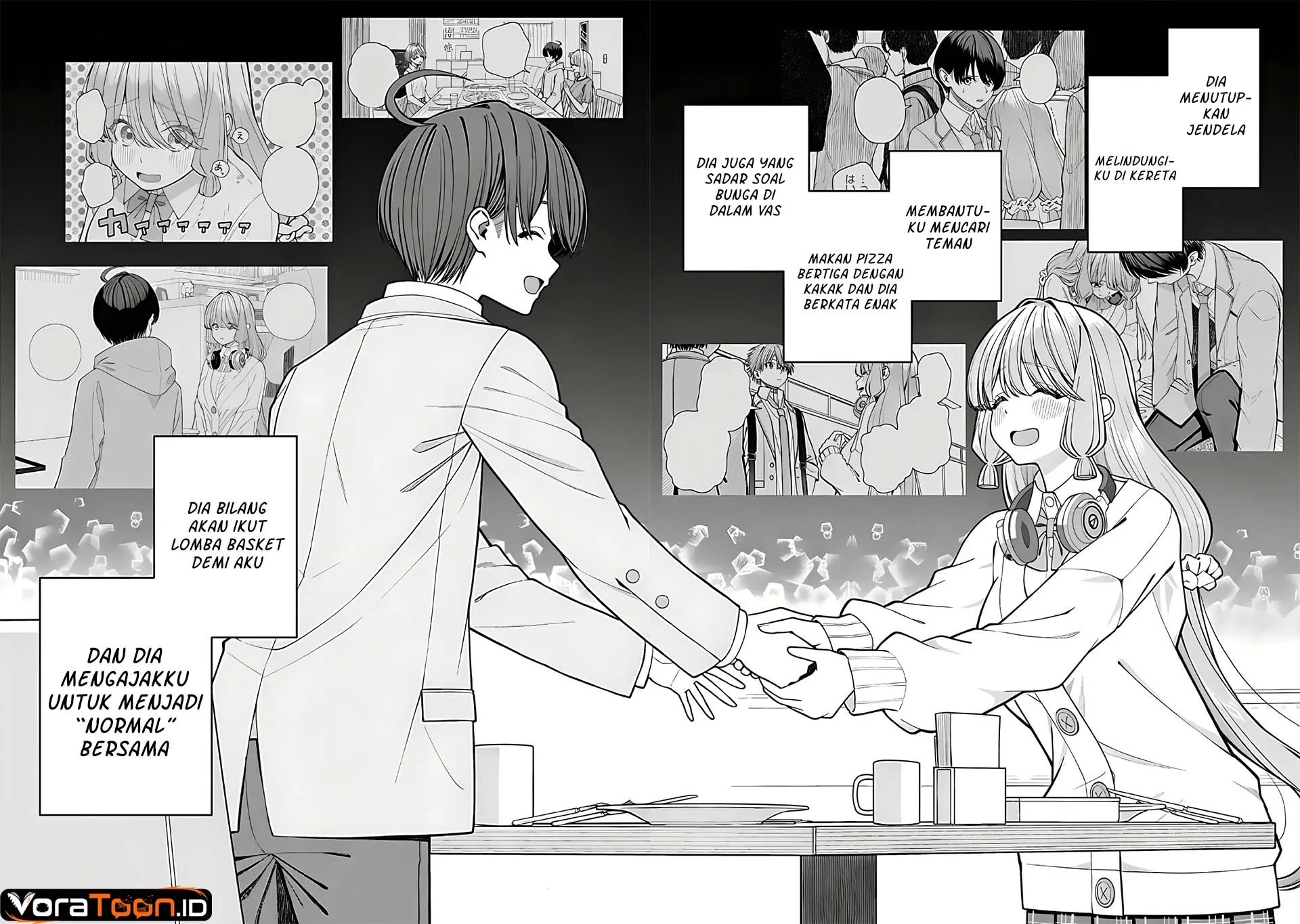 Kanojo ni shitai Joshi Ichii, no Tonari de Mitsuketa Amari-chan Chapter 11.5 Gambar 13